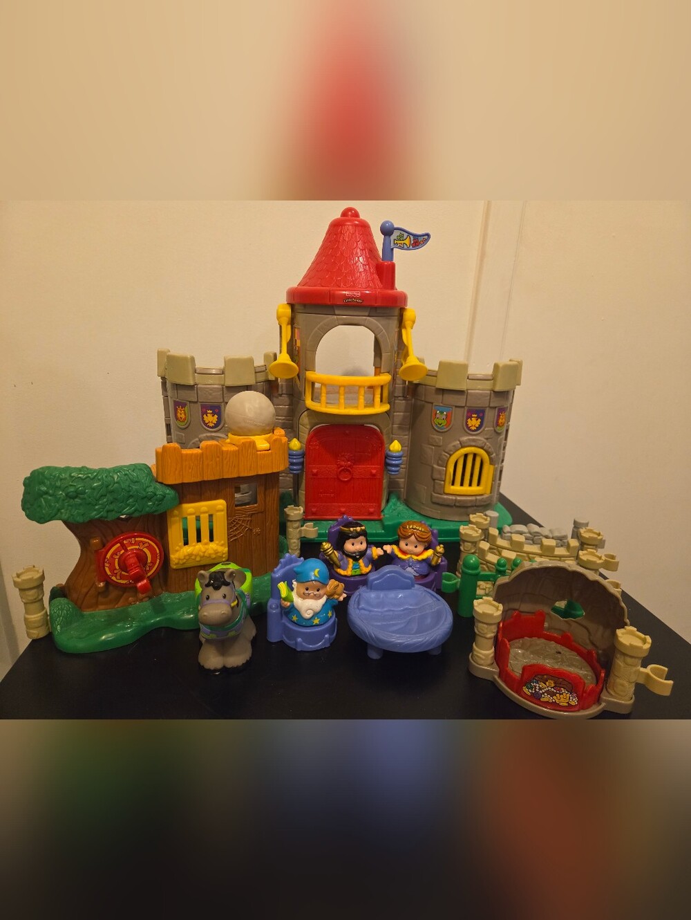 Little People Watchful Woodsman & Lil Kingdom Castle Royal King Queen Wizard